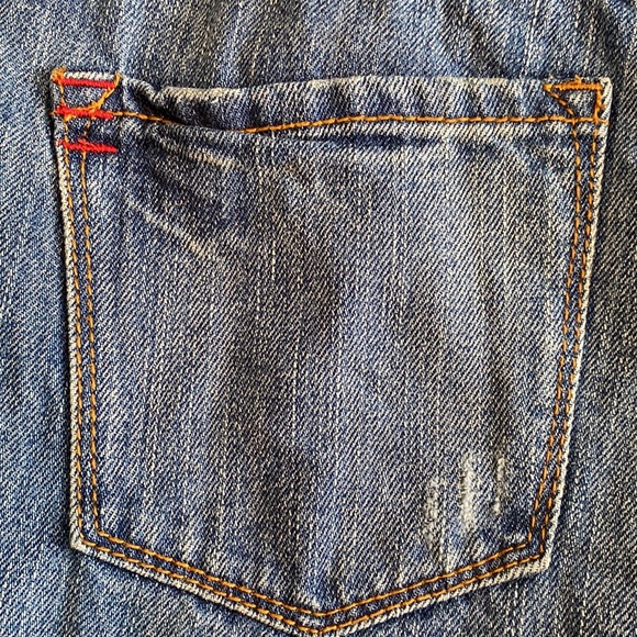 Urban Outfitters BDG mid rise slim straight jeans distressed - Picture 9 of 15